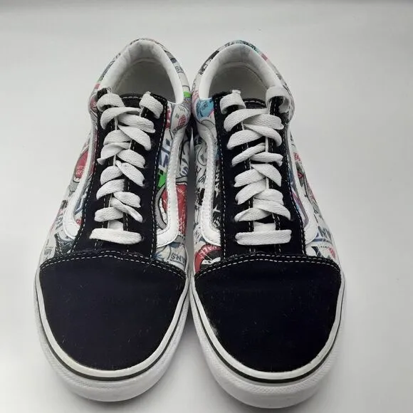 Van's Unisex Mash Up Old Skool Sneakers Size Men's 7 Women's 8,5