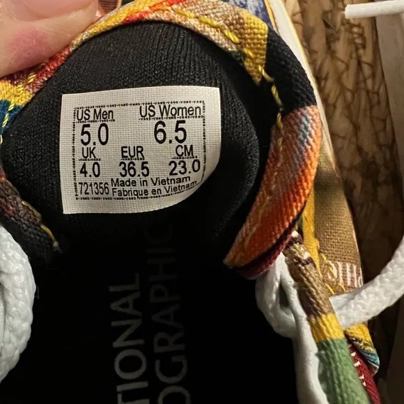 Vans Unisex National Geographic Collaboration Era Sneakers Magazine