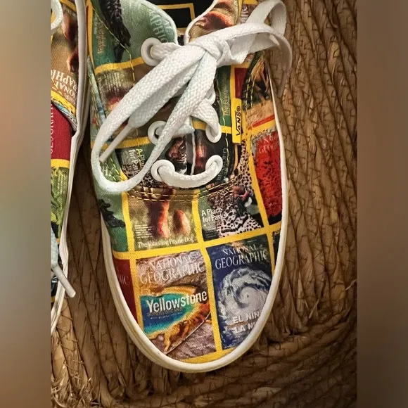Vans Unisex National Geographic Collaboration Era Sneakers Magazine