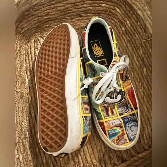 Vans Unisex National Geographic Collaboration Era Sneakers Magazine