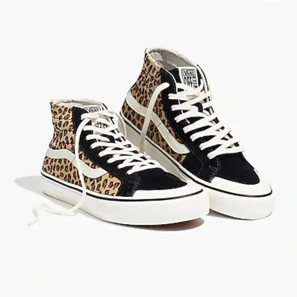 Vans Unisex SK8-Hi 138 Decon High-Top Sneakers in Leopard Women’s Size 6