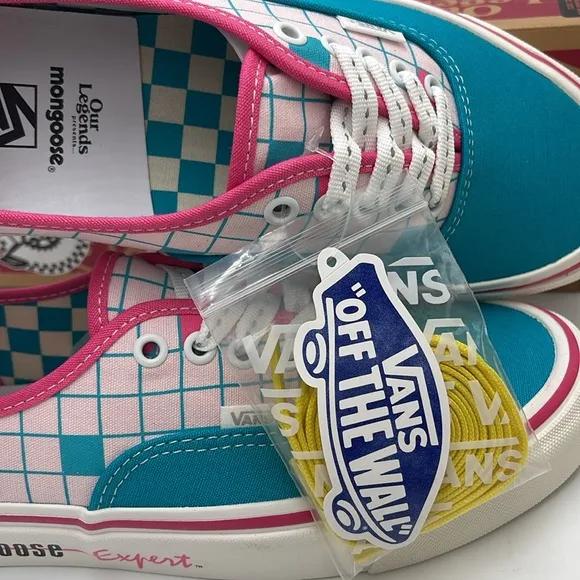 Vans WMNS Authentic 44 DOur Legends Mongoose TurqVN0A7Q5CFZP Checkered Sneaker