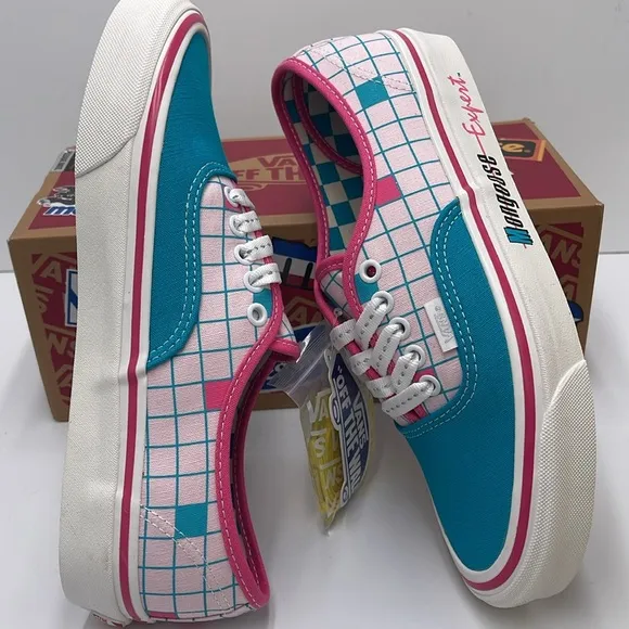 Vans WMNS Authentic 44 DOur Legends Mongoose TurqVN0A7Q5CFZP Checkered Sneaker