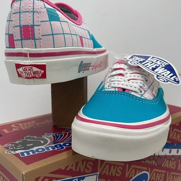 Vans WMNS Authentic 44 DOur Legends Mongoose TurqVN0A7Q5CFZP Checkered Sneaker