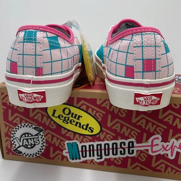 Vans WMNS Authentic 44 DOur Legends Mongoose TurqVN0A7Q5CFZP Checkered Sneaker