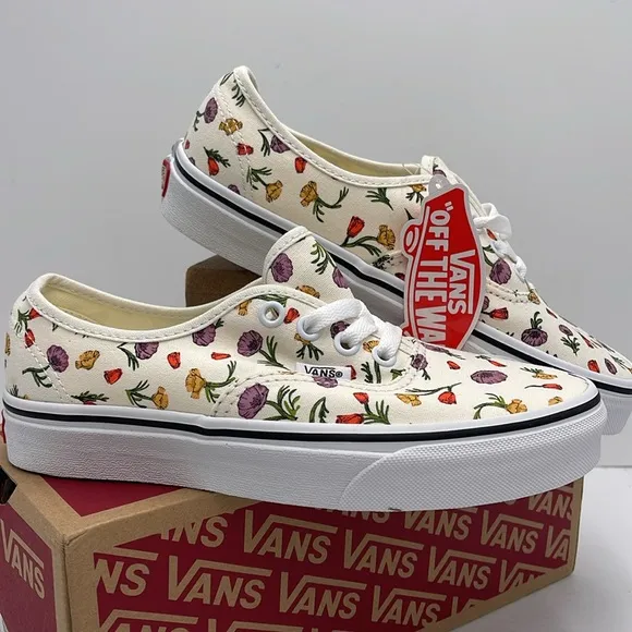 Vans WMNS Authentic Poppy Floral CreamVN0A5JMPCRM Sneakers