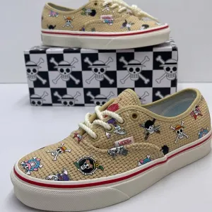 Vans WMNS AuthenticOne Piece Straw Hat CrewVN0A5JMPKKK Sneakers Beige