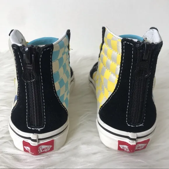 Vans x The Simpsons Kids Sk8-Hi Zip- Limited Edition Size 11