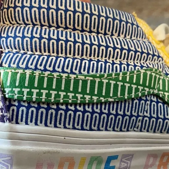 Vans SK8-Hi Pride Rainbow Shoes like new unisex
