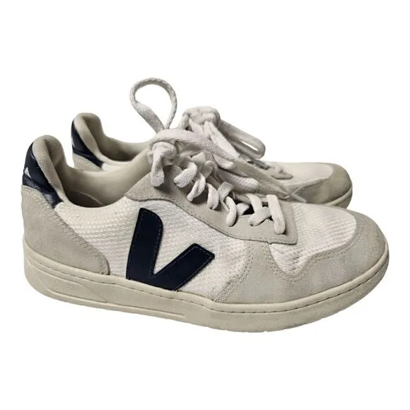 VEJA Men’s White Sneakers - Size 9
