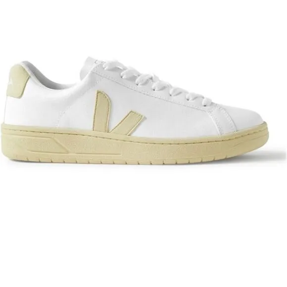 Veja - Urca Vegan Suede-Trimmed Faux Leather Sneakers - White Size 7/38 unisex
