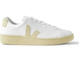 Veja - Urca Vegan Suede-Trimmed Faux Leather Sneakers - White Size 7/38 unisex