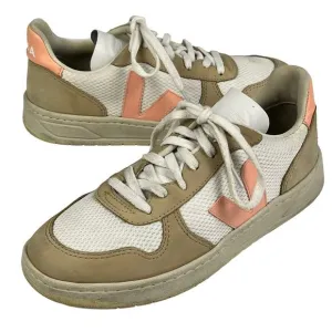 VEJA V-10 Womens White Bellini Casual Sneakers Shoes Size 9 VX0503299