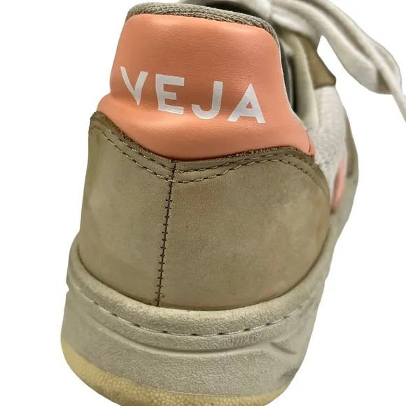 VEJA V-10 Womens White Bellini Casual Sneakers Shoes Size 9 VX0503299