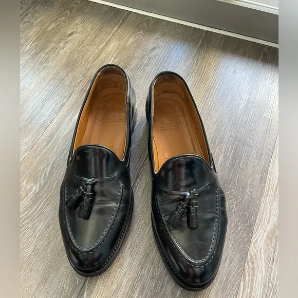 Velasca- Italian Black Leather Tassel Loafers