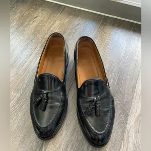 Velasca- Italian Black Leather Tassel Loafers