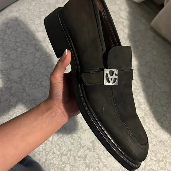 Versace Men's Black Loafers