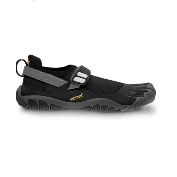 Vibram FiveFingers Treksport Black Gray Barefoot Running Shoes M4485 Mens EU 47