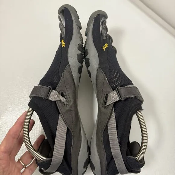 Vibram FiveFingers Treksport Black Gray Barefoot Running Shoes M4485 Mens EU 47
