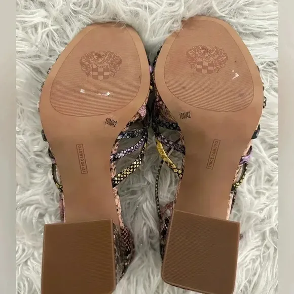 Vince Camuto Snake Multicolored Sandals size 10