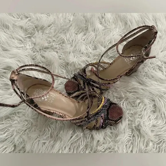 Vince Camuto Snake Multicolored Sandals size 10