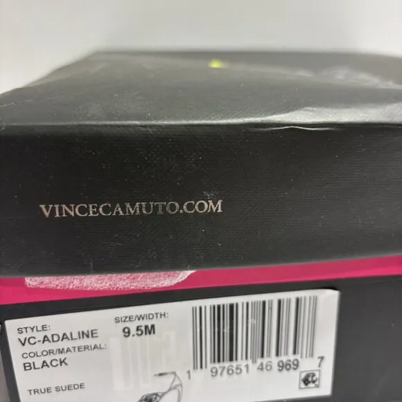 Vince Camuto Women’s Adaline, Black Heeled Sandals, Size 9.5 M