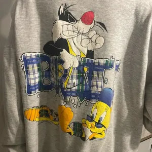 Vintage 96 Warner Bros Don’t ask me Sylvester and Tweety double sided Sweatshirt