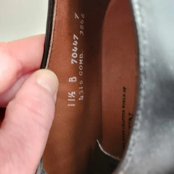 Vintage Allen Edmonds Oxford Dress Shoes 11.5 B (Narrow)