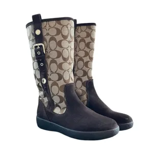Vintage coach winter boots