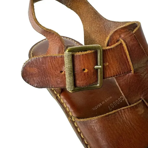 Vintage Cole Haan Fisherman Country Sandals 11 Mens