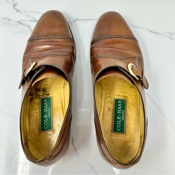 Vintage Cole Haan Monk Strap Loafers- Size 11