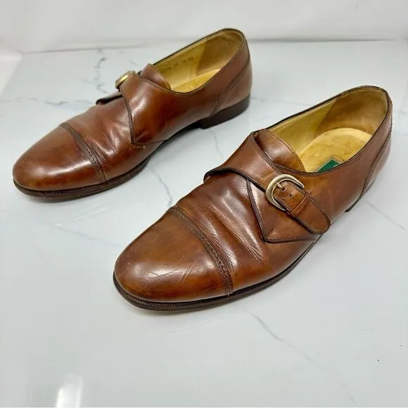 Vintage Cole Haan Monk Strap Loafers- Size 11