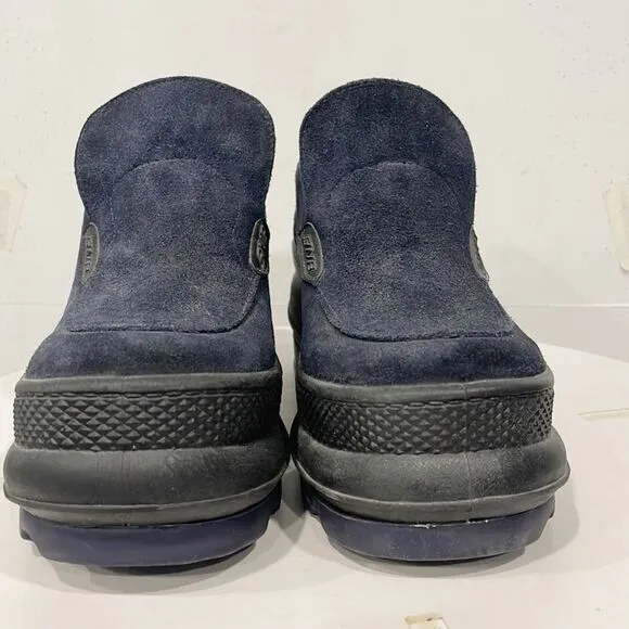 Vintage Nobox 9&amp;Co Y2K 90s Women Shoes Platform Loafers Women Sz 6 Suede Blue