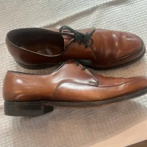 Vintage Weyenberg Massagic Men's Leather dress Shoes size 11D air cushion brown