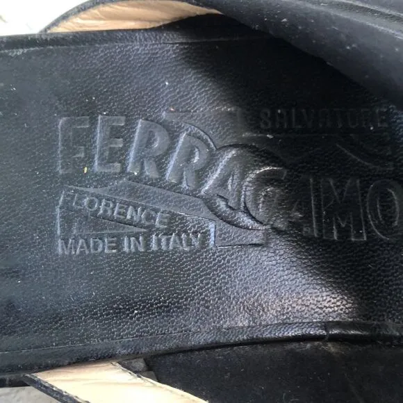 Vintage Ferragamo flip-flops