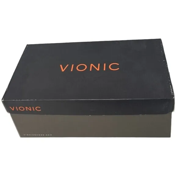 Vionic Avery Women's Size 8.5 Metallic Blue Shoes Leather Flats