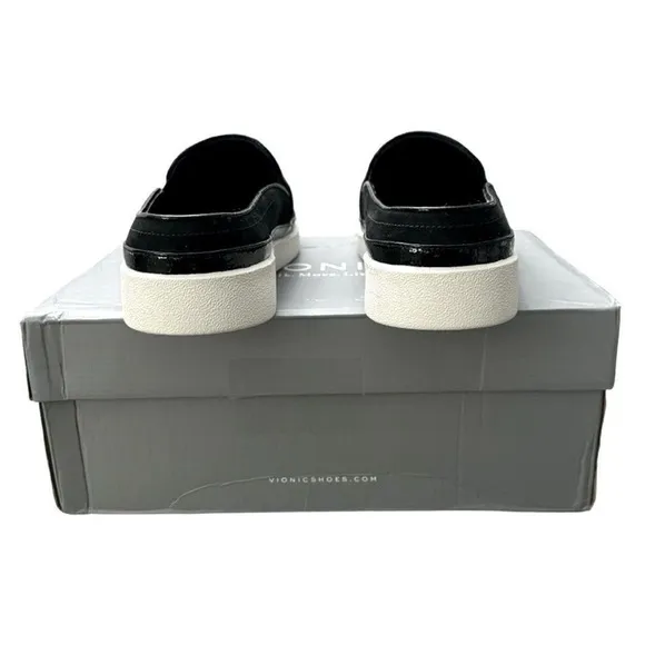Vionic Essence Effortless Mule Sneaker Slip-On Shoes Black Women’s Size 7.5