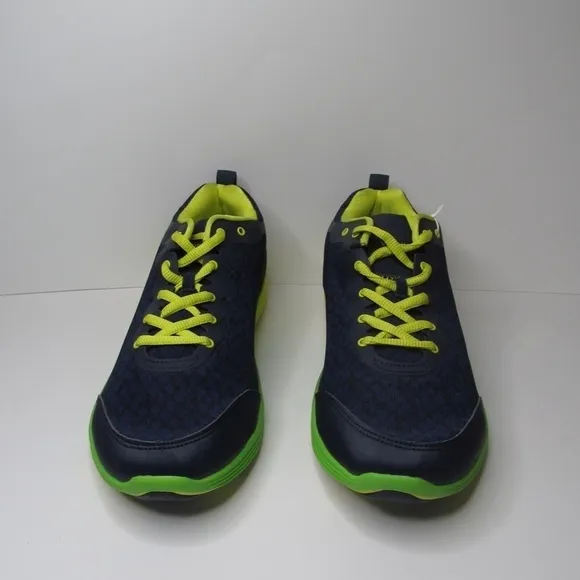 Vionic Python 335/VS025 Navy / Yellow Running Shoes Sneakers