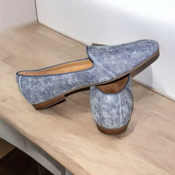 Vionic Willa II Loafers Flats Shoes Womens Size 7 Blue Orthotic