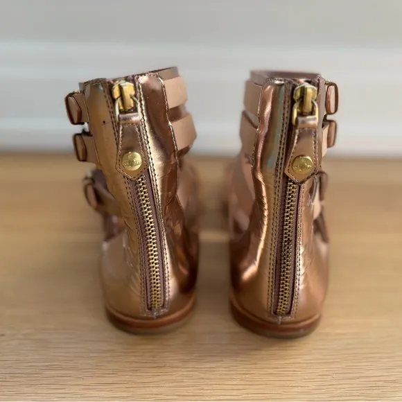 Vivienne Westwood Anglomania Michelle Rose Gold Sandals