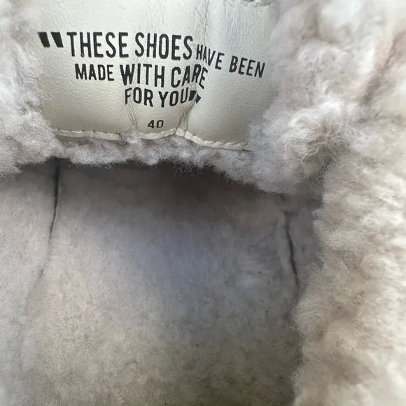 VOILE BLANCHE MARAN Wool Fur Suede Sneakers in Beige