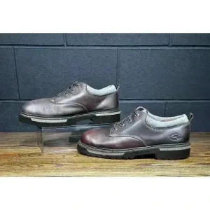 VTG SKECHERS 4477 Brown Leather Oxford Dress Shoes Men’s 13
