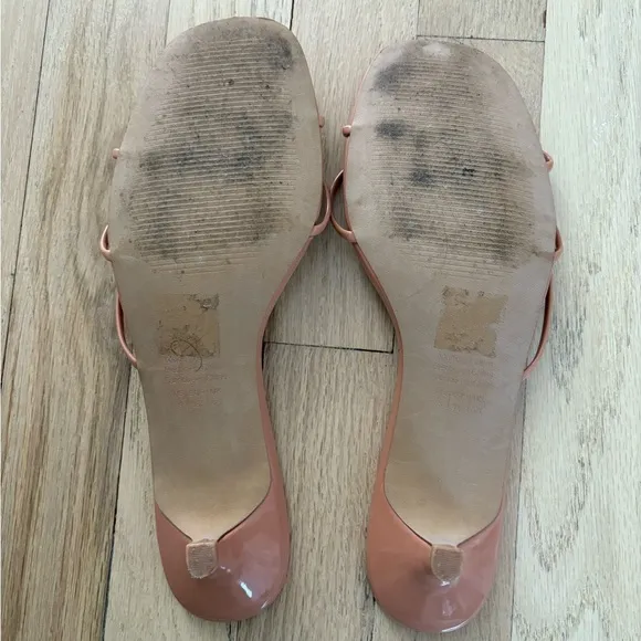 Who What Wear Women's Pink Strappy Sandals
