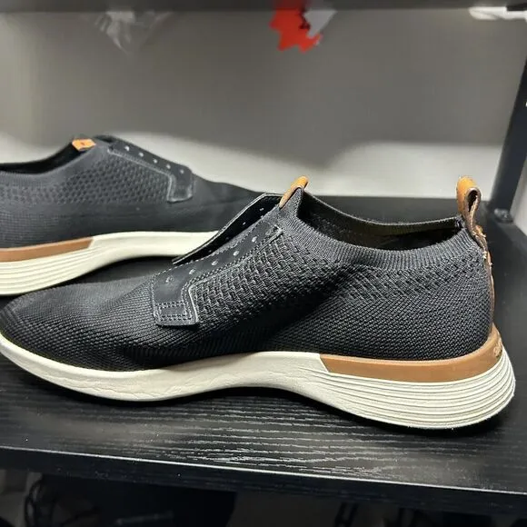 Wolf And Shepherd Mens Size 10 Swiftknit Derby Black Dress Shoes Sneakers