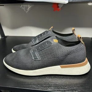 Wolf And Shepherd Mens Size 10 Swiftknit Derby Black Dress Shoes Sneakers