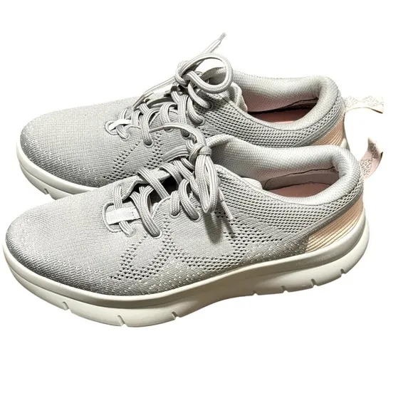Women’s Alegria Rok N Roll Sneakers Size 39 Gray Pink Great Condition