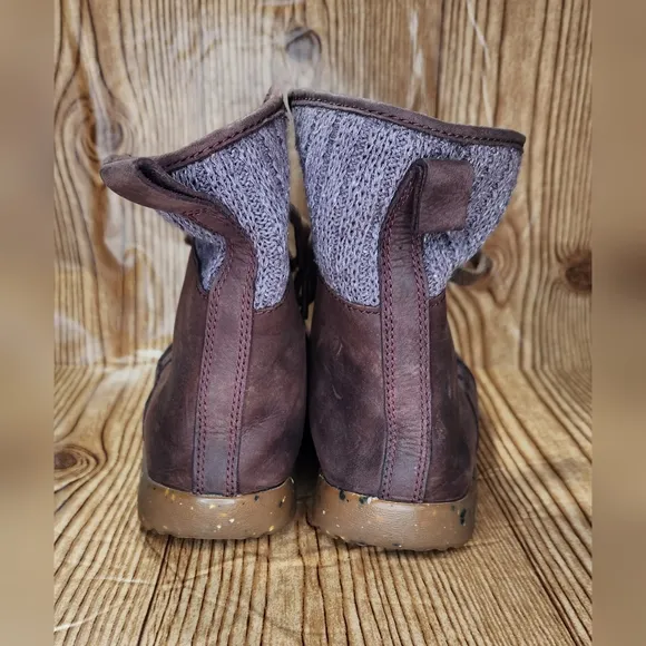 Womens‎ Chaco Barbary Boots Mahogany Size 7.5