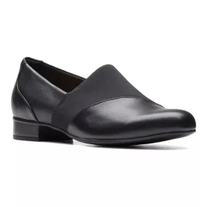 Women's Clarks Juliet Gem Leather Slip-on Shoes - Black - 7 - NWOT