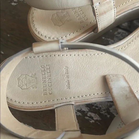 Women's Cream Platform Sandals