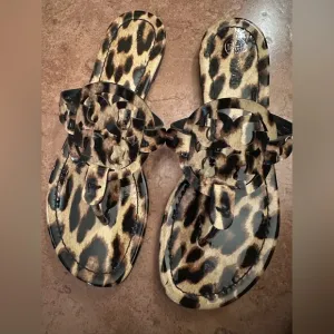 Women’s leopard Tory Burch sandals